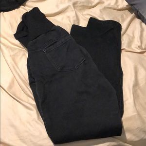 Black maternity jeans